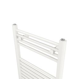 Flomasta 800mm x 500mm 1239BTU White Flat  Towel Radiator