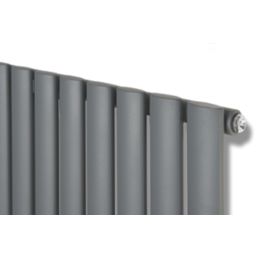 Ximax Fortuna 600mm x 584mm 1532BTU Anthracite Vertical Designer Radiator