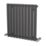 Ximax Fortuna 600mm x 584mm 1532BTU Anthracite Vertical Designer Radiator