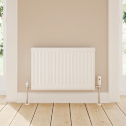 Flomasta 400mm x 600mm 1371BTU White Type 11 Convector Radiator