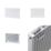 Flomasta 400mm x 600mm 1371BTU White Type 11 Convector Radiator