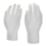 Site  Vinyl Powder-Free Disposable Gloves White Small 100 Pack