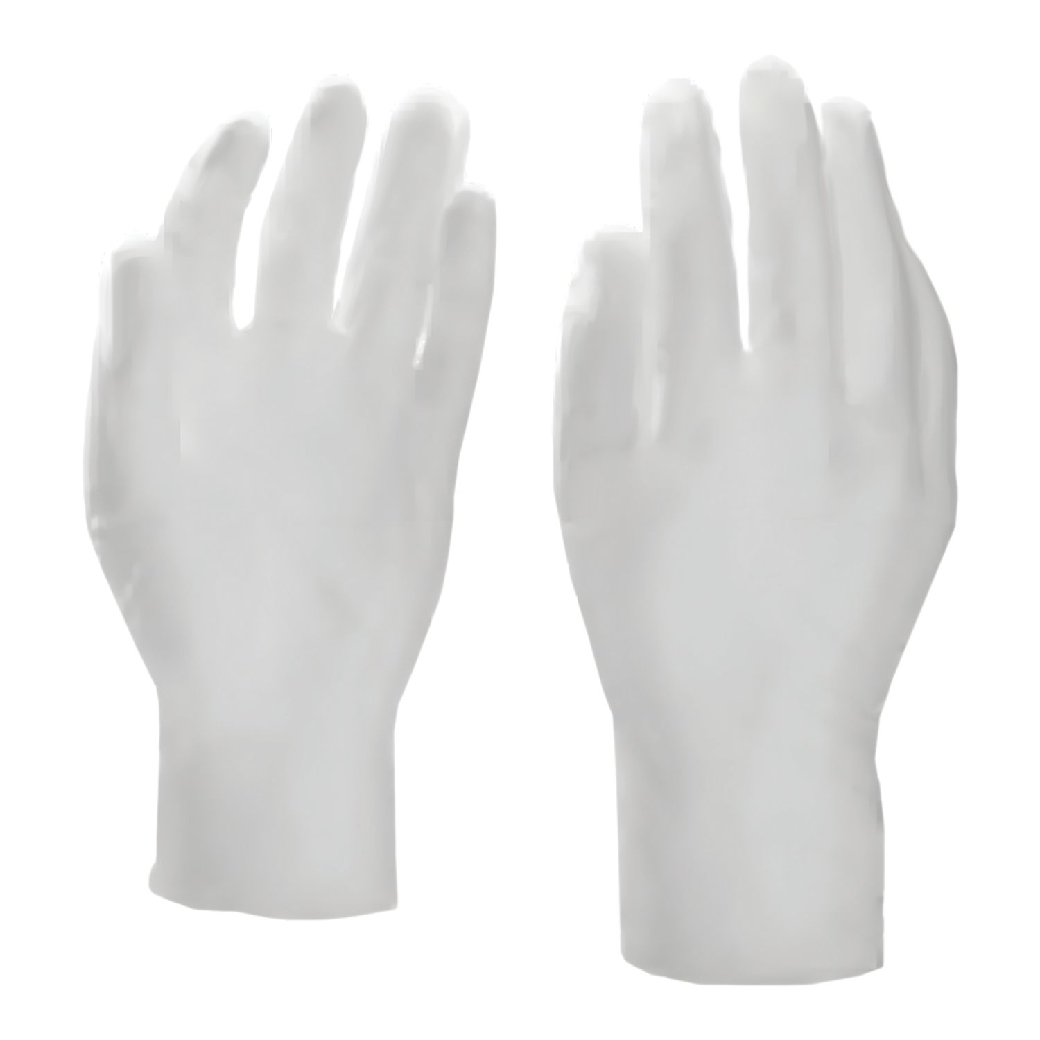 Site Vinyl Powder-Free Disposable Gloves White Small 100 Pack (202YW)