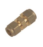 Flomasta Brass Compression Olive (Dia)8mm, Pack of 5