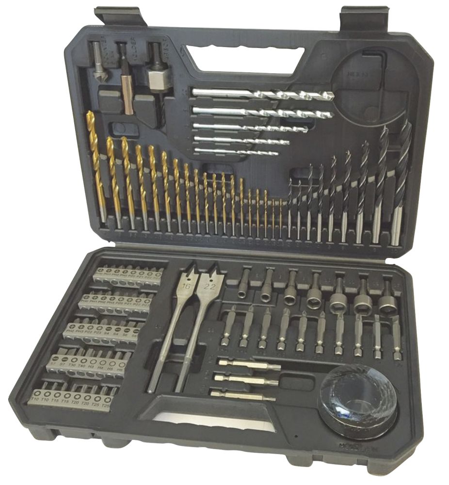 Bosch 103 piece titanium online drill and screwdriver set