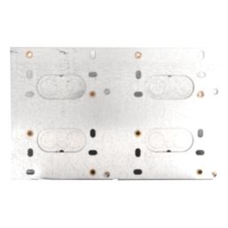 British General  4 x 2-Gang Surface Pattress  Mounting Box 47mm