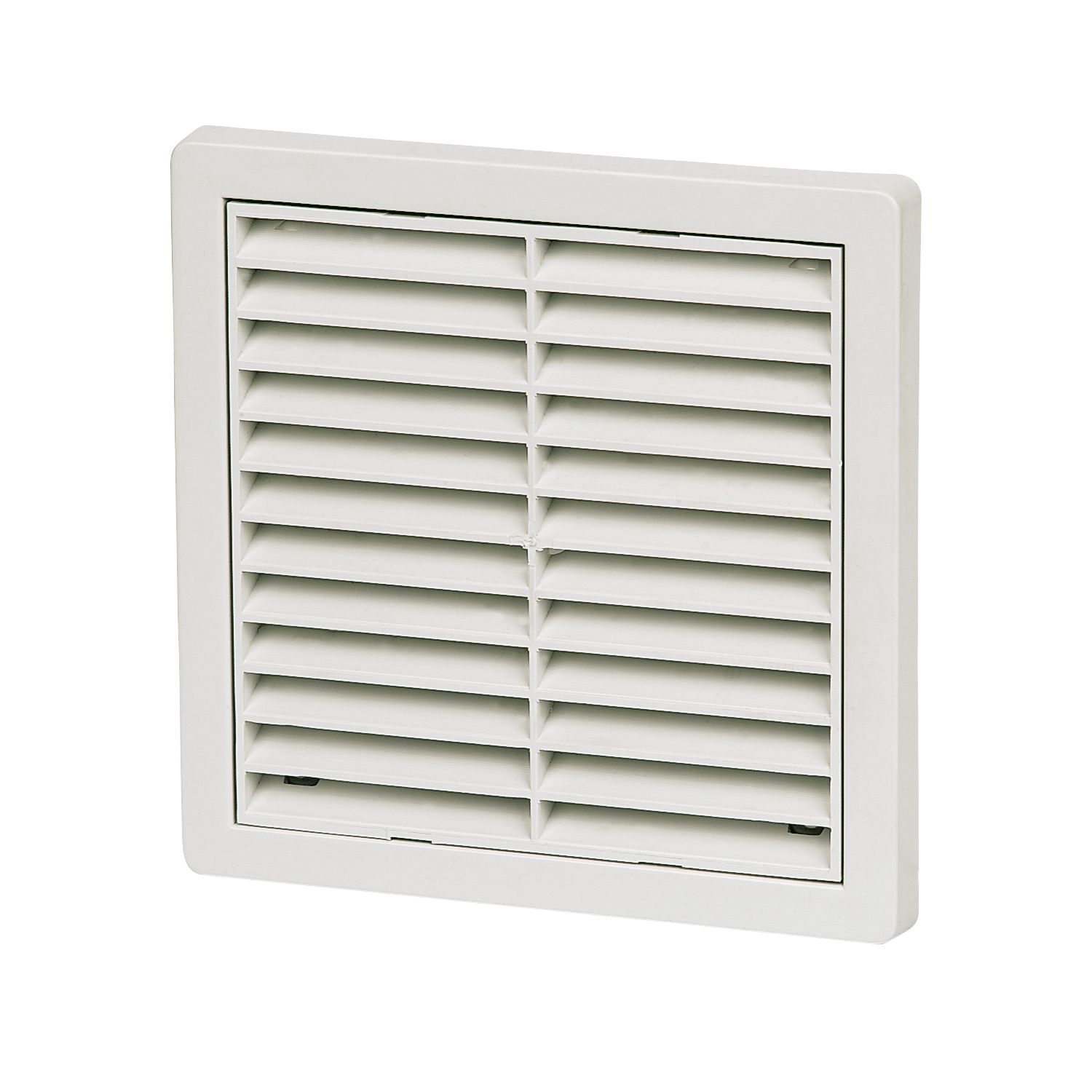 Manrose Fixed Louvre Vent White 125mm x 125mm (20389)