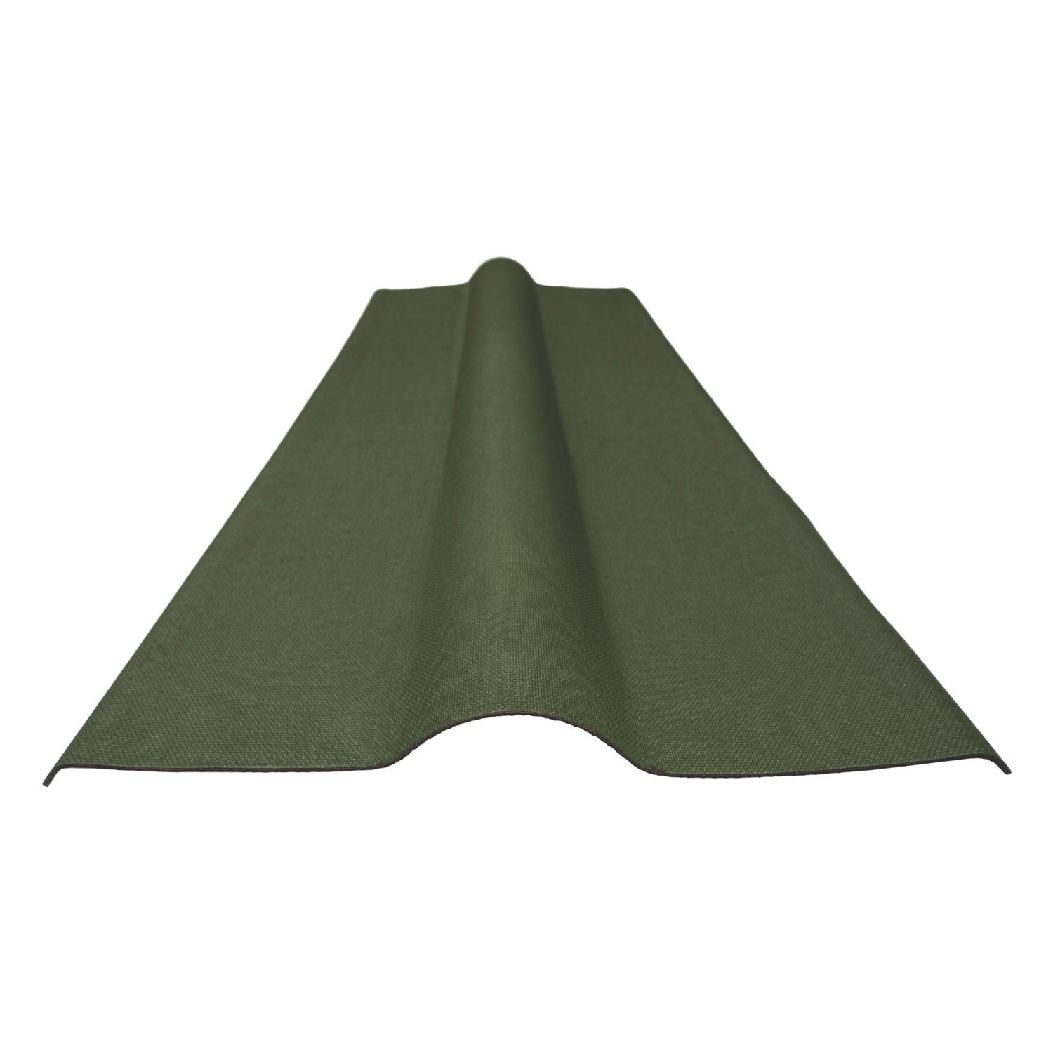 Onduline Green Corrugated Bitumen Ridge Piece 1000mm x 420mm (203CY)