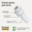 Flomasta  Plastic Push-Fit Reducing Coupler F 15mm x M 22mm