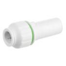 Flomasta  Plastic Push-Fit Reducing Coupler F 15mm x M 22mm