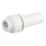 Flomasta Twistloc Plastic Push-Fit Reducing Coupler F 15mm x M 22mm