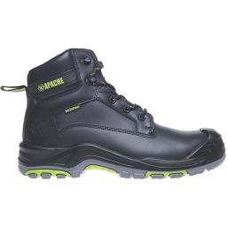 Apache ATS Dakota Metal Free   Safety Boots Black Size 9