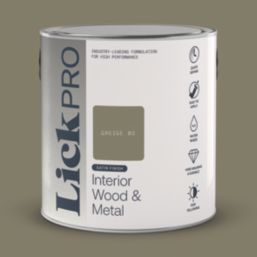 LickPro 2.5Ltr Greige 03 Satin Water-Based Trim Paint