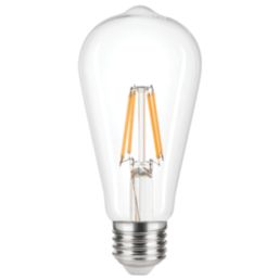 LAP  E27 ST64 LED Virtual Filament Light Bulb 470lm 3.4W