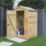 Rowlinson  4' x 3' (Nominal) Apex Overlap Timber Shed