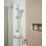 Highlife Bathrooms Slim Rear-Fed Exposed Chrome Thermostatic Shower