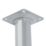 Essentials High Table Leg Silver 800mm