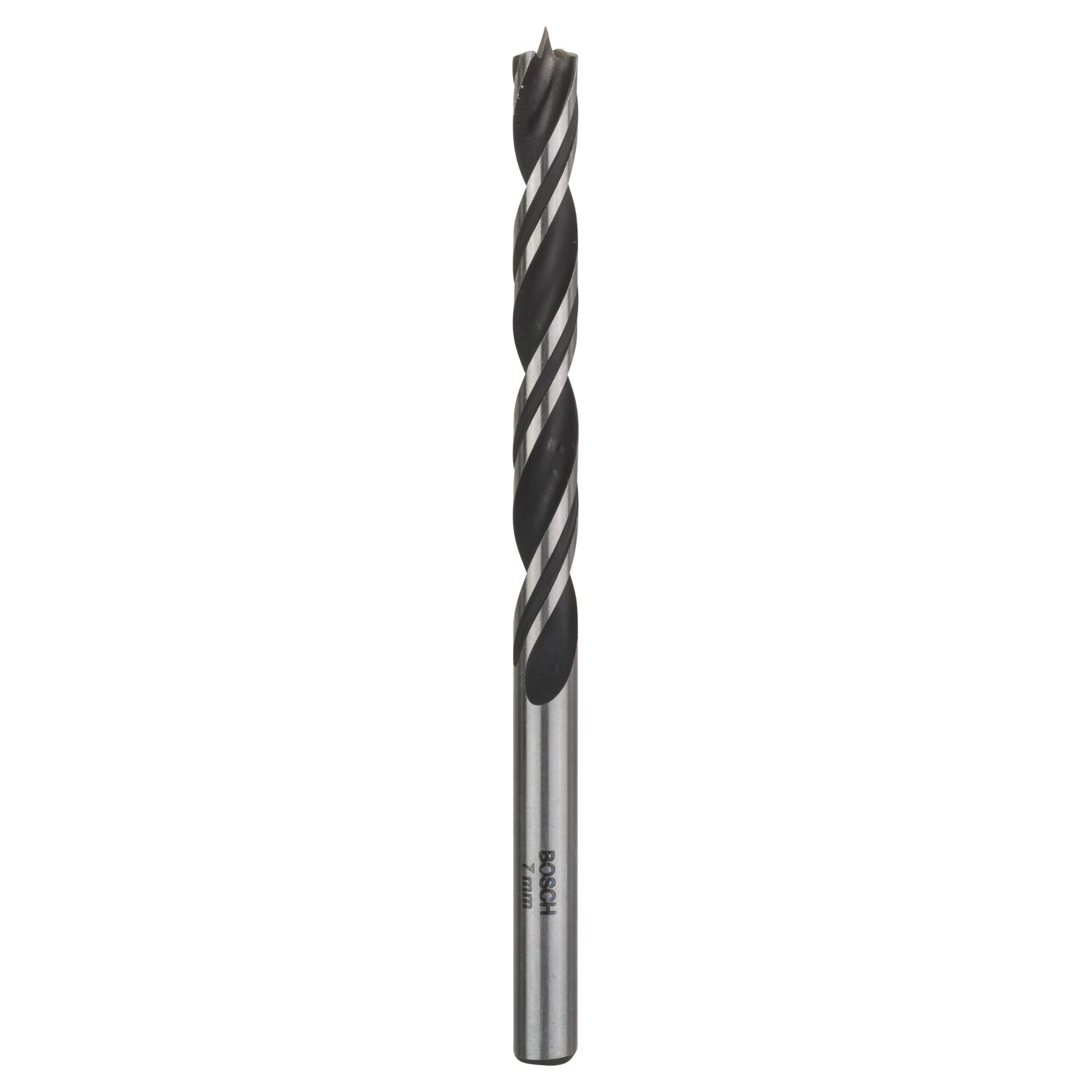Bosch Straight Shank Double-Flute Brad Point Wood Drill Bit 7mm x 105mm (203TJ)