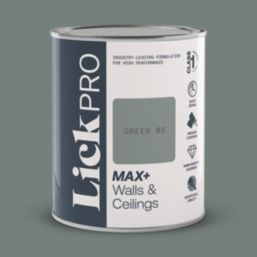 LickPro Max+ 1Ltr Green 03 Matt Emulsion  Paint