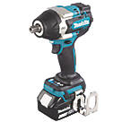 Makita DTW701RTJ 18V 2 x 5.0Ah Li-Ion LXT Brushless Cordless Impact Wrench with Detent Pin