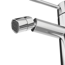 Swirl Melba Chrome 14.3mm Mono Bidet Mixer Tap  With Waste