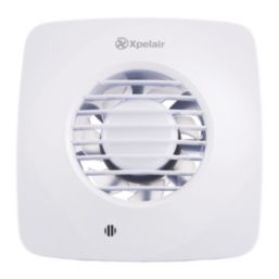 Xpelair DX100TS 100mm (4") Axial Bathroom Extractor Fan with Timer White 220-240V