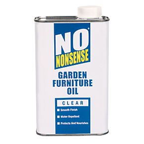 No Nonsense Garden Furniture Oil Clear 1Ltr | Danish Oil ...