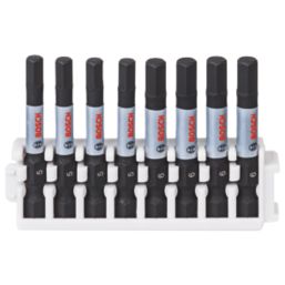 Bosch  1/4" Hex Shank Hex Impact Control Screwdriver Bits 8 Piece Set