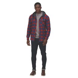 Regatta Siege  Shirt Jacket Classic Red Check X Large 43.5" Chest