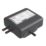 Mira Platinum Gravity-Pumped Ceiling-Fed Black/Chrome Thermostatic Wireless Digital Mixer Shower