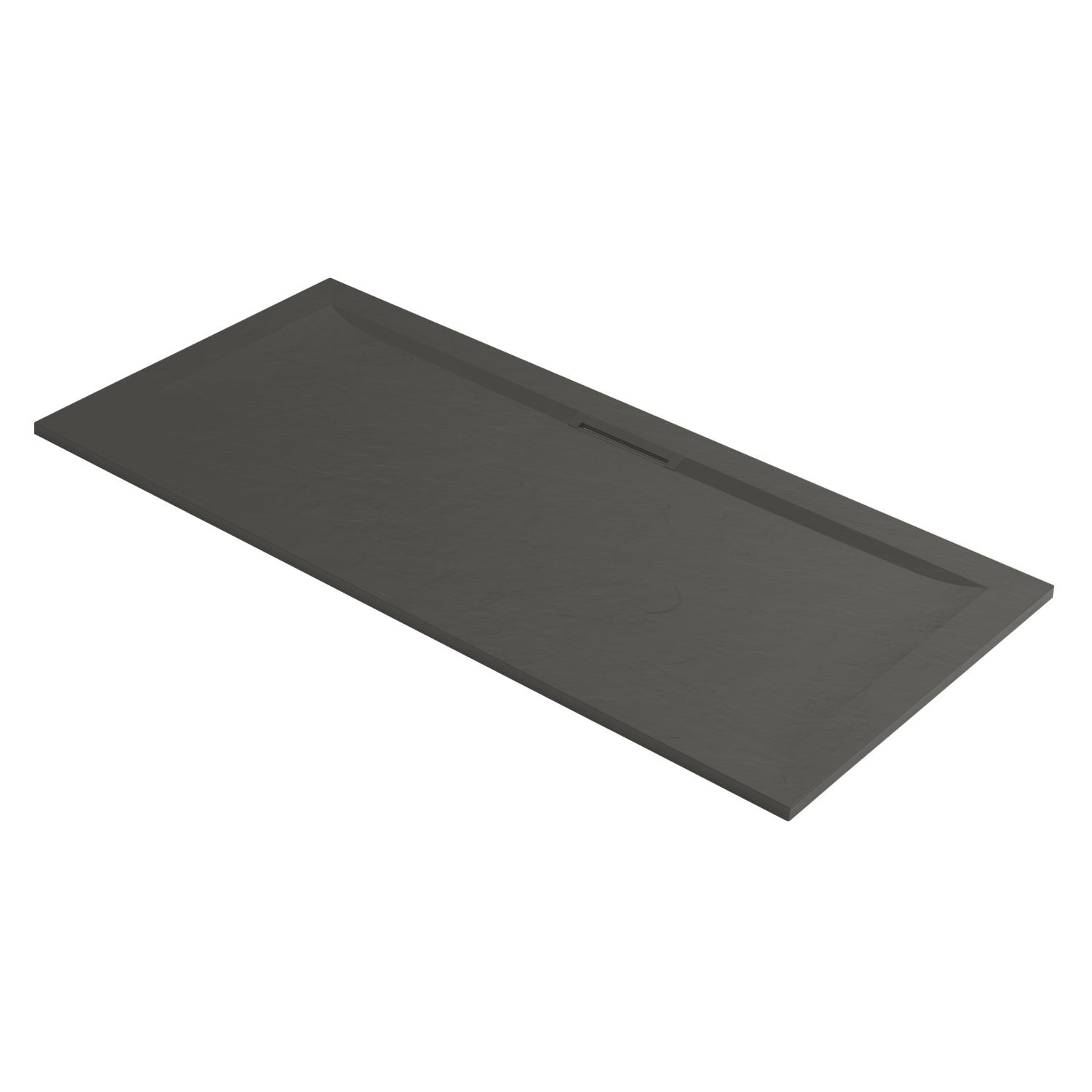 Mira Flight Level Rectangular Shower Tray Slate Grey 1500mm x 800mm x 25mm (204PJ)