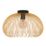Eglo Venezuela Single Ceiling Light Black/Gold
