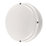 Philips Ledinaire Indoor & Outdoor Maintained Emergency Round LED Bulkhead With Microwave Sensor White 19W 1700lm
