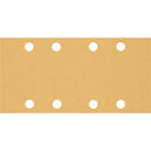 Bosch Expert C470 80 Grit 8-Hole Punched Multi-Material Sanding Sheets 186mm x 93mm 50 Pack
