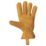 Site Driver Gloves Yellow Small