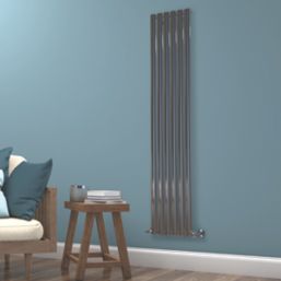 Towelrads Dorney 1800mm x 352mm 1698BTU Chrome Vertical Designer Radiator