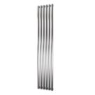 Towelrads Dorney 1800mm x 352mm 1698BTU Chrome Vertical Designer Radiator