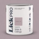 LickPro  2.5Ltr Purple 01 Vinyl Matt Emulsion  Paint