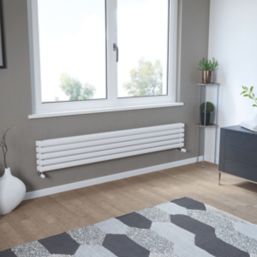 Ximax Fortuna 294mm x 1800mm 3379BTU White Horizontal Designer Radiator