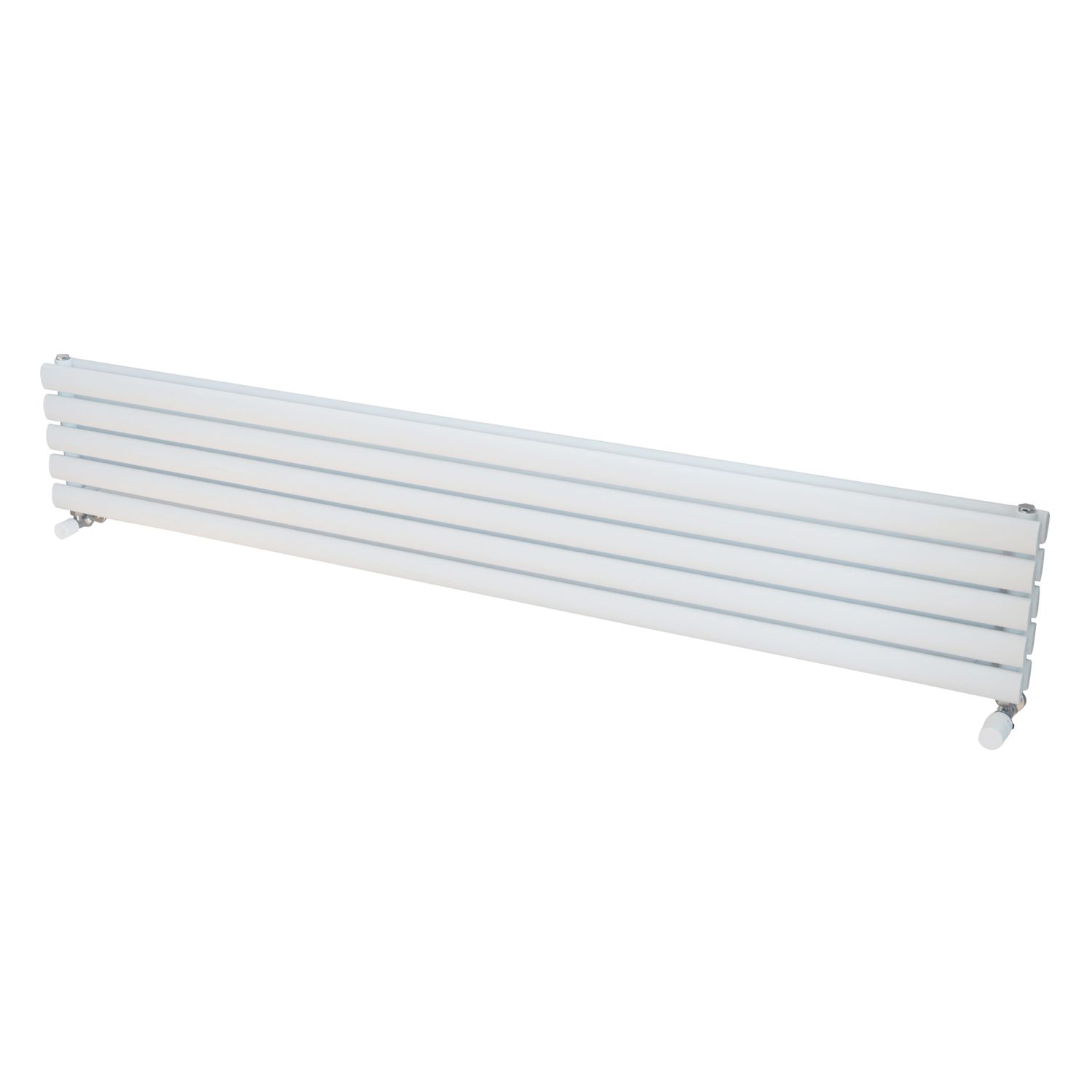 Ximax Fortuna 294mm x 1800mm 3379BTU White Horizontal Designer Radiator (204TR)