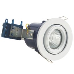 Electralite Yate Adjustable  Fire Rated Downlights White 10 Pack