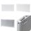 Flomasta 600mm x 1100mm 3568BTU White Type 11 Convector Radiator