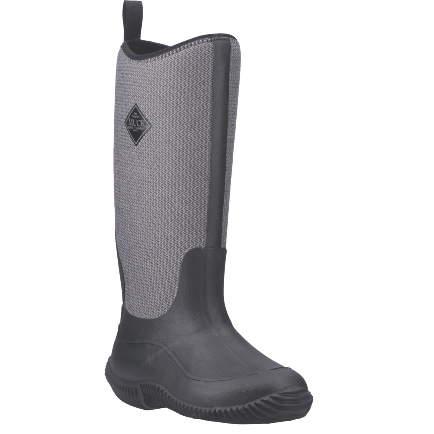 Muck Boots Hale Size 4 Womens Black Non Safety Wellies (204YG)