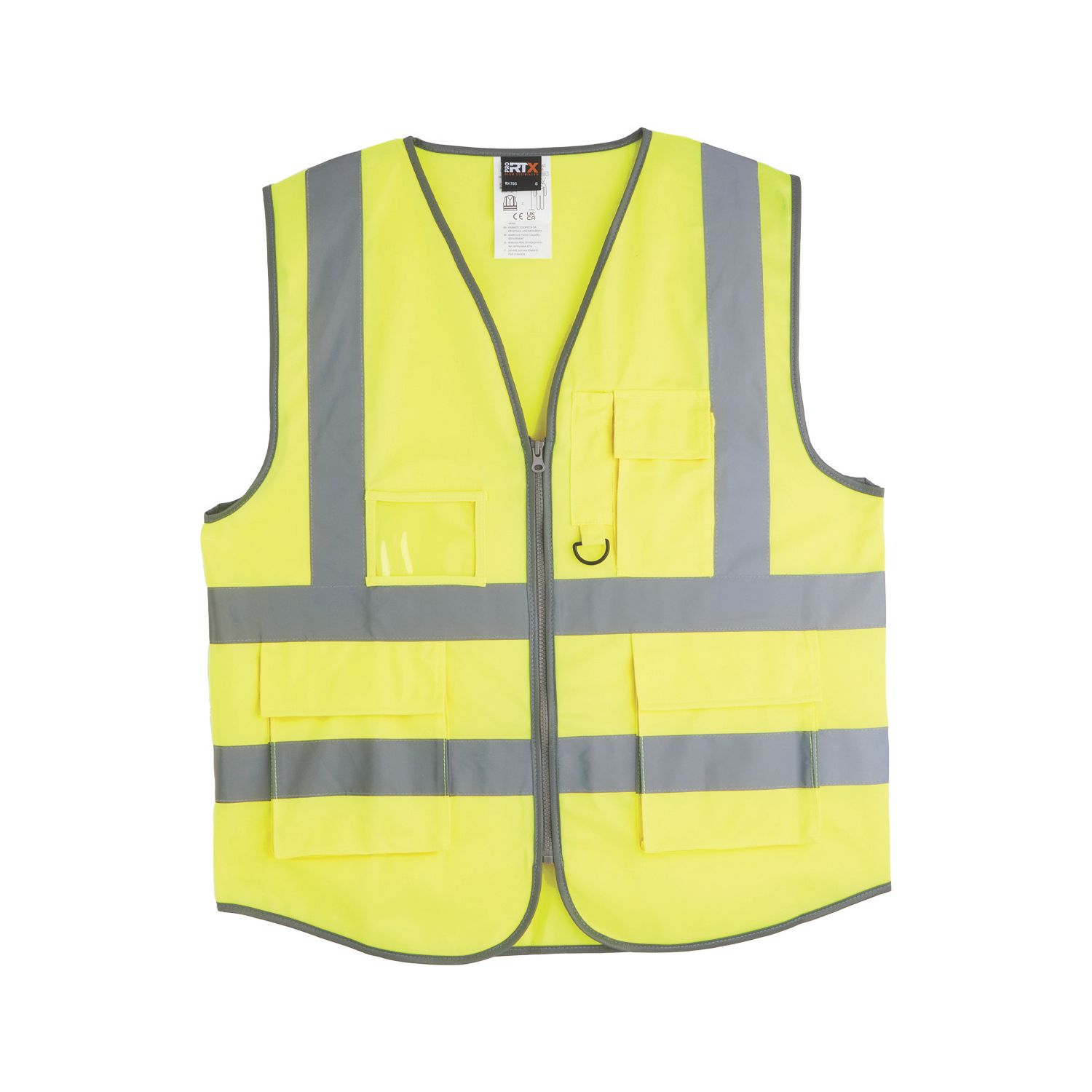 Pro RTX High Visibilty Executive Waistcoat Yellow Medium 40" Chest (205AL)