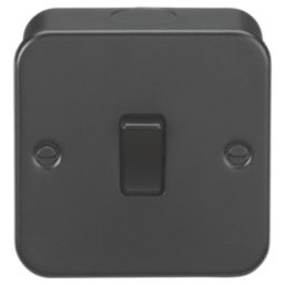 Knightsbridge  10AX 1-Gang 2-Way Metal Clad Switch