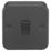 Knightsbridge  10AX 1-Gang 2-Way Metal Clad Switch
