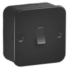 Knightsbridge  10AX 1-Gang 2-Way Metal Clad Switch
