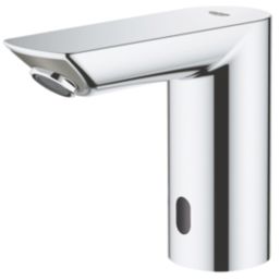 Refurb Grohe Bau Cosmopolitan E Battery-Powered 123mm Chrome Mono Basin Mixer Tap