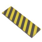 Mottez  Black/Yellow Protective Foam Strip 800mm x 250mm x 25mm