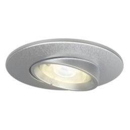 4lite  Tilt  Fire Rated GU10 Downlights Satin Chrome 30 Pack